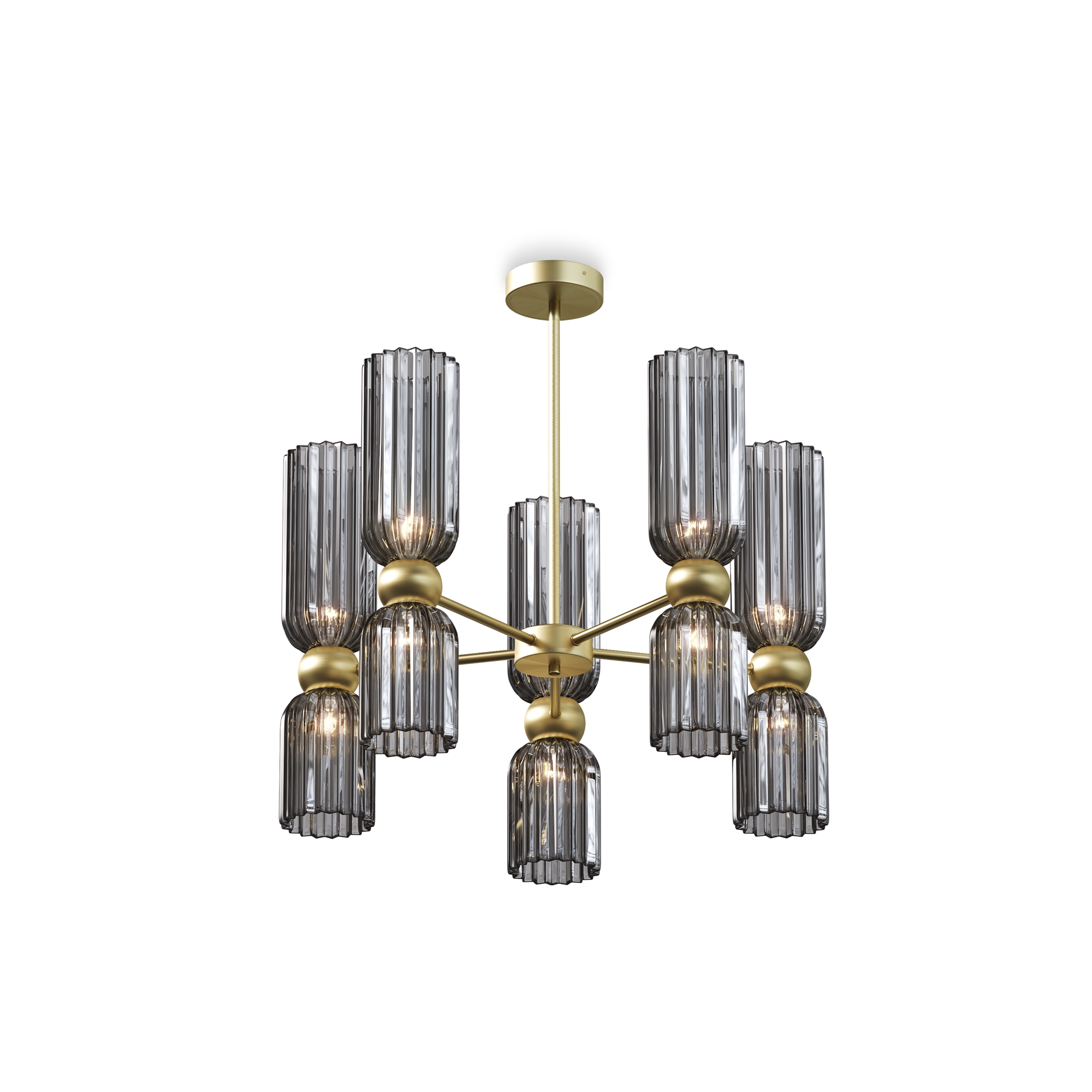 Дополнительная картинка Подвесная люстра Maytoni MOD302PL-10GR