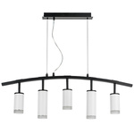 lr7353638620 люстра rullo 5х50w gu10 черный - белый  571735 - 214436-3 - 214486-2 - 202430-5, доставка по Казахстану 