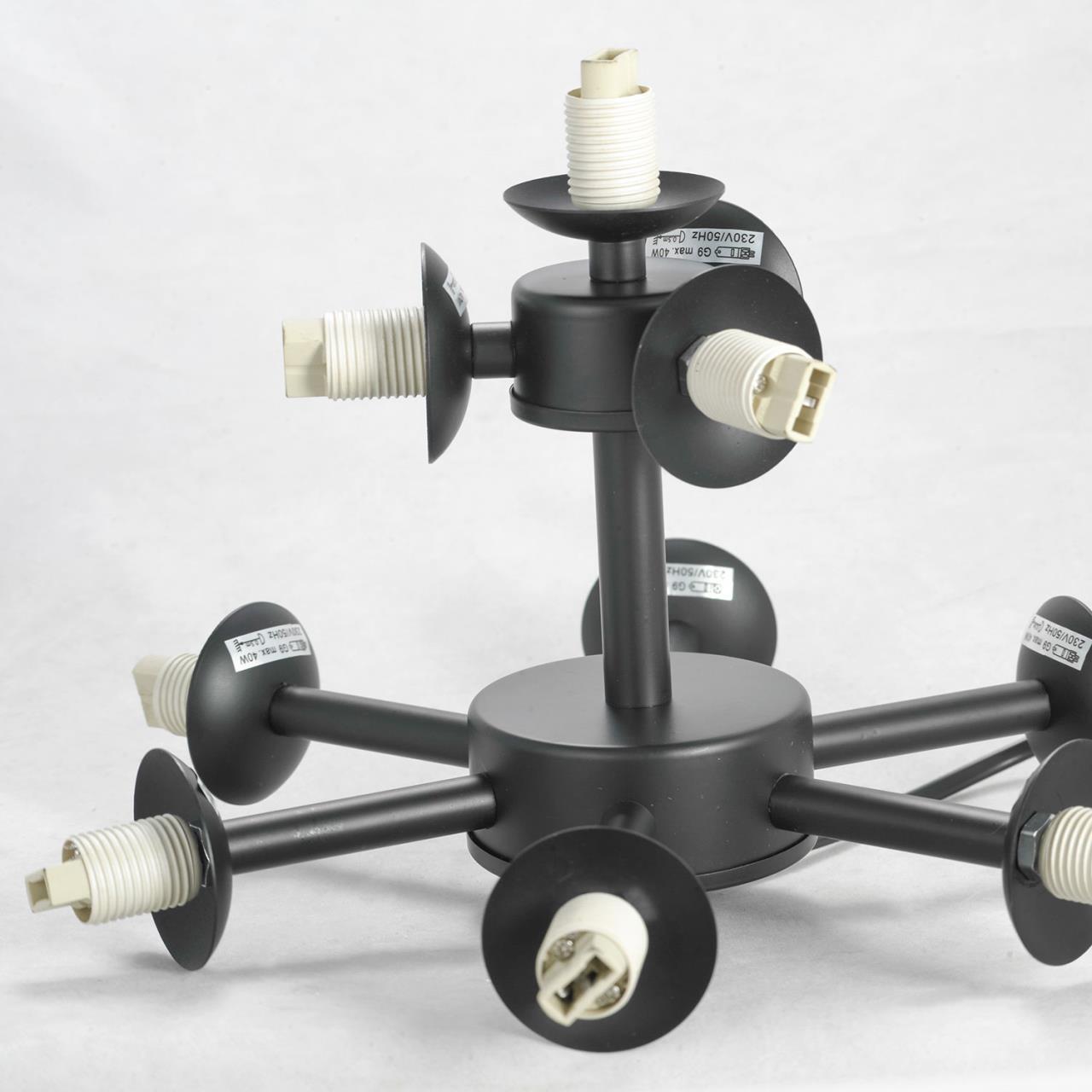 Дополнительная картинка Потолочная люстра Lussole Loft Wilcox LSP-8382