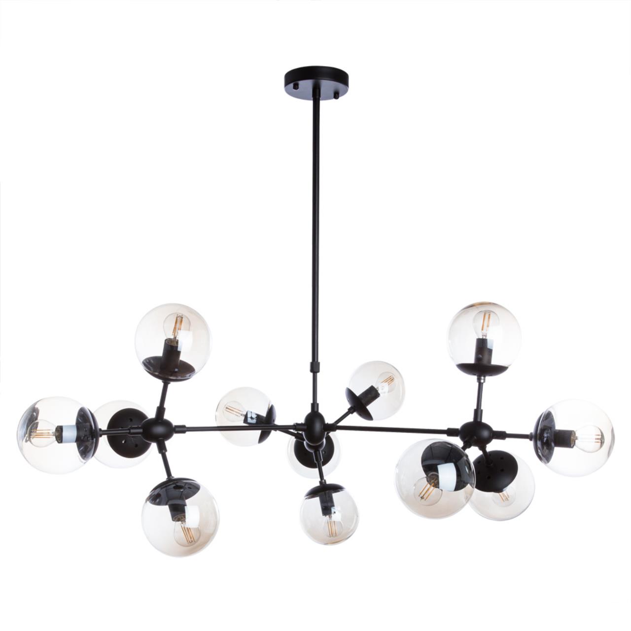 Дополнительная картинка Подвесная люстра Arte Lamp BOLLA A1664SP-12BK