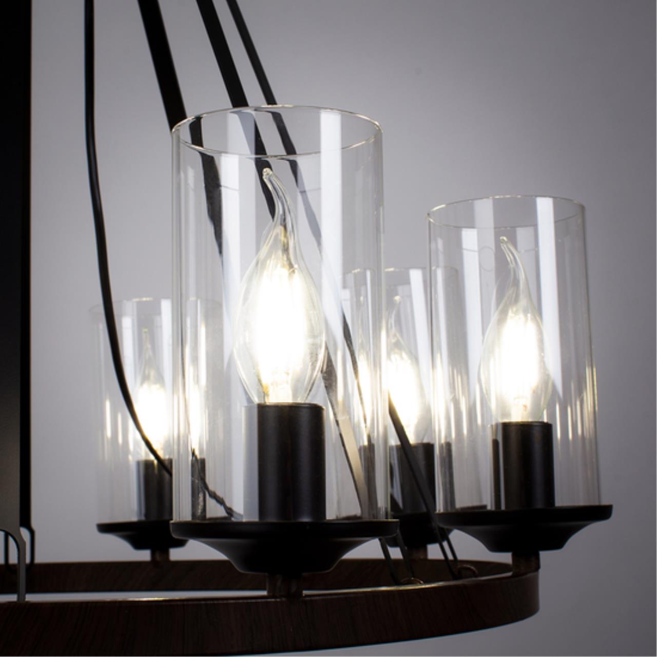 Дополнительная картинка Подвесной светильник Arte Lamp DALIM A7014SP-8BK