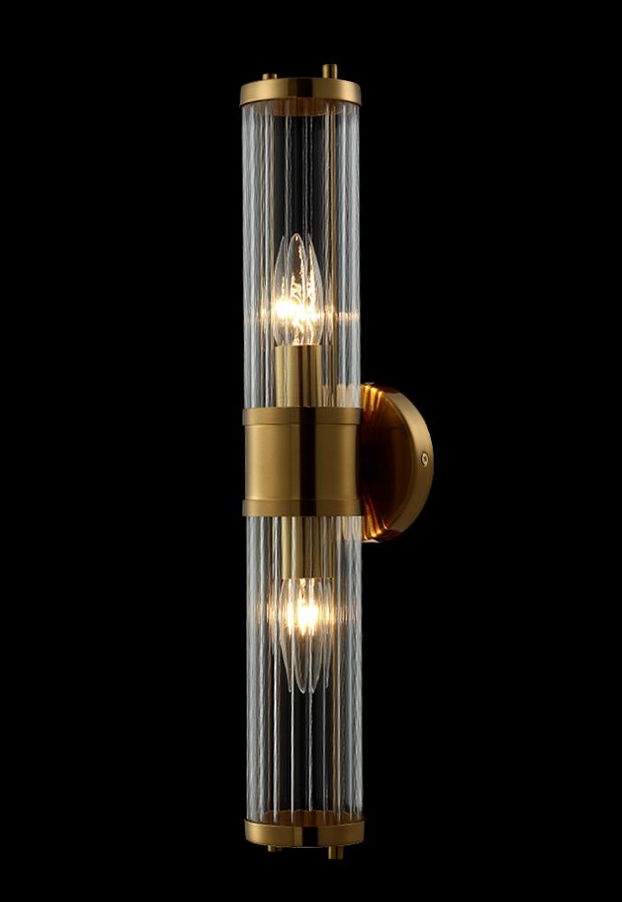 Дополнительная картинка Бра Crystal Lux SANCHO AP2 BRASS Crystal Lux 3652/402
