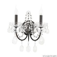 Бра Crystal Lux ODELIS AP2 BROWN Crystal Lux 2570/402