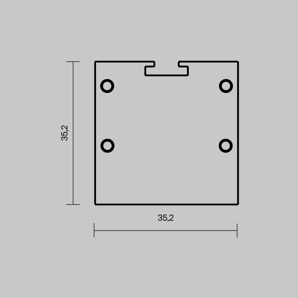 Картинка Комплектующие для профиля Led Strip 642083