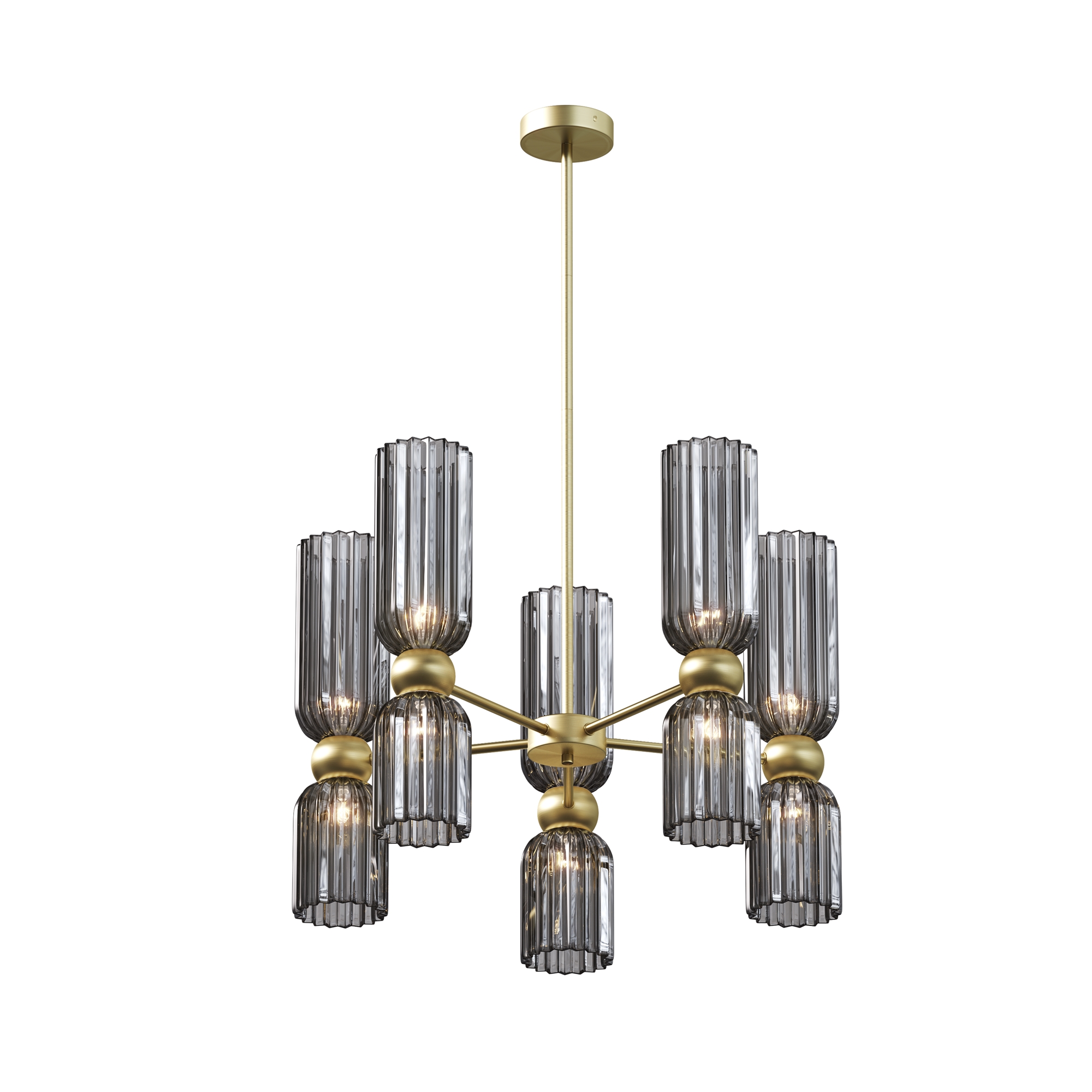 Дополнительная картинка Подвесная люстра Maytoni MOD302PL-10GR