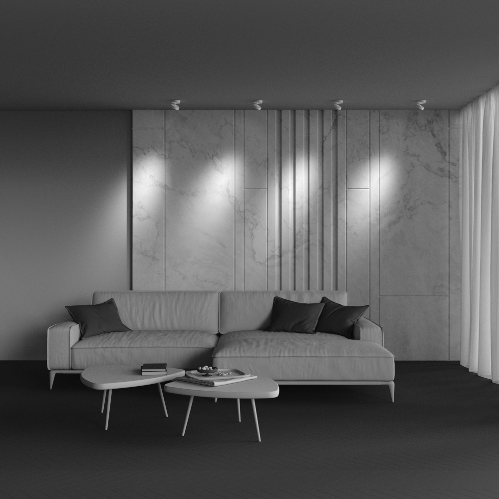 Картинка Потолочный светильник Technical C022CL-7W3K-W-1