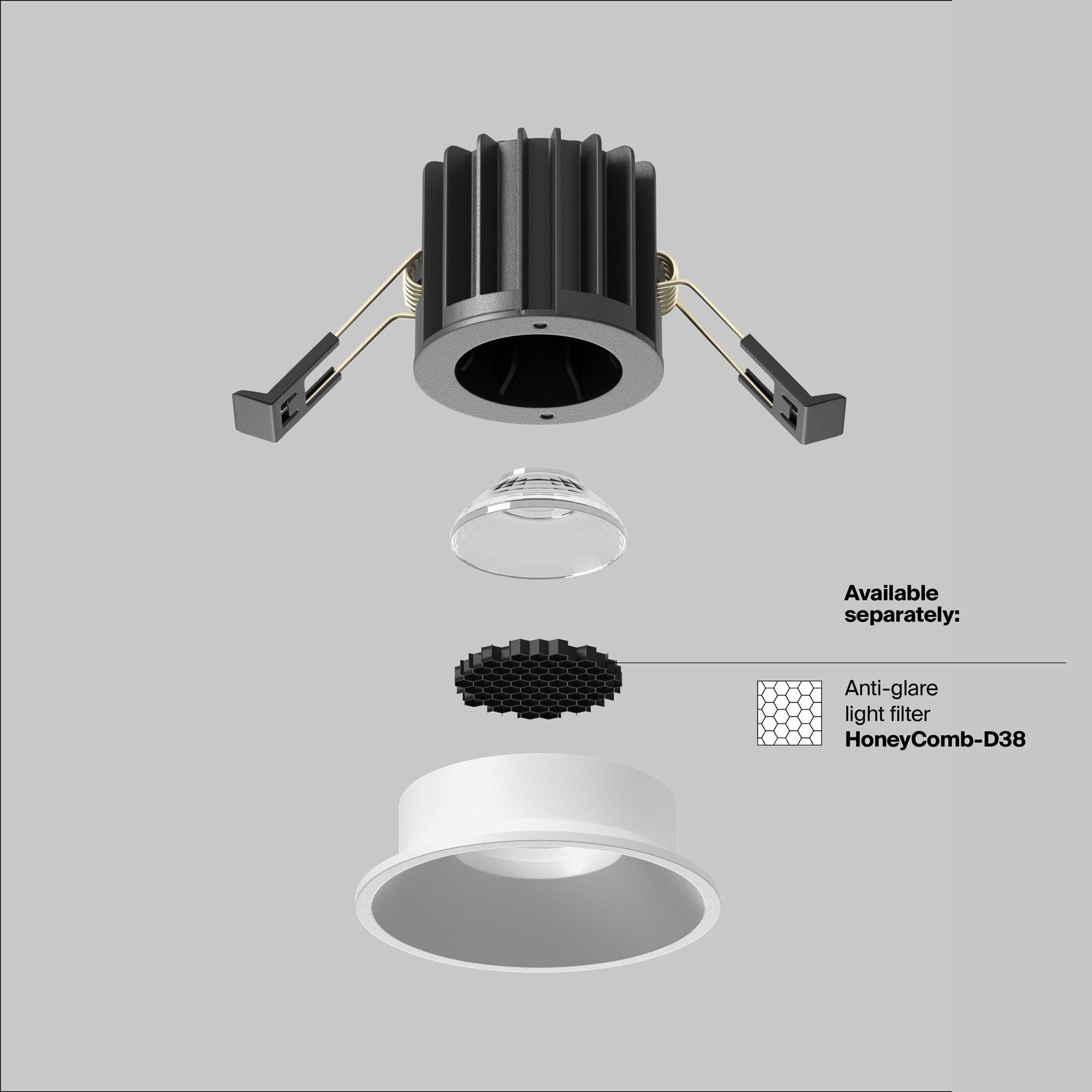 Дополнительная картинка Встраиваемый светильник Technical DL058-7W4K-W