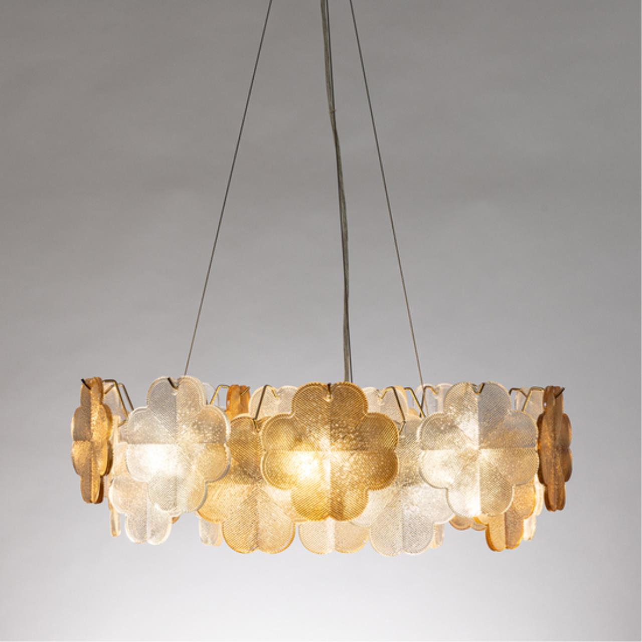 Картинка Подвесной светильник Arte Lamp MALLIKA A4077SP-7GO