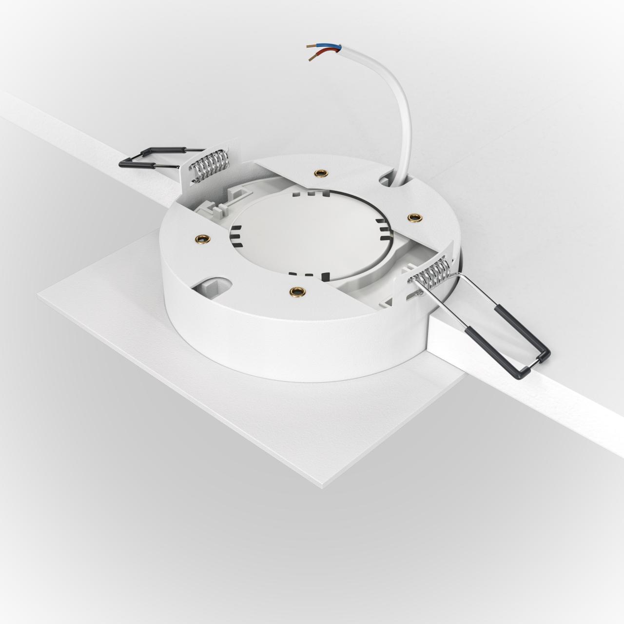 Дополнительная картинка Встраиваемый светильник Technical DL086-GX53-SQ-WB