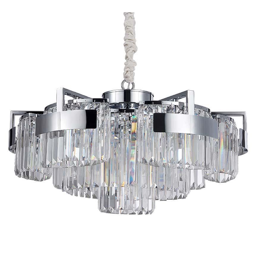 подвесная люстра newport 4356+3/c chrome м0062732, доставка по Казахстану 