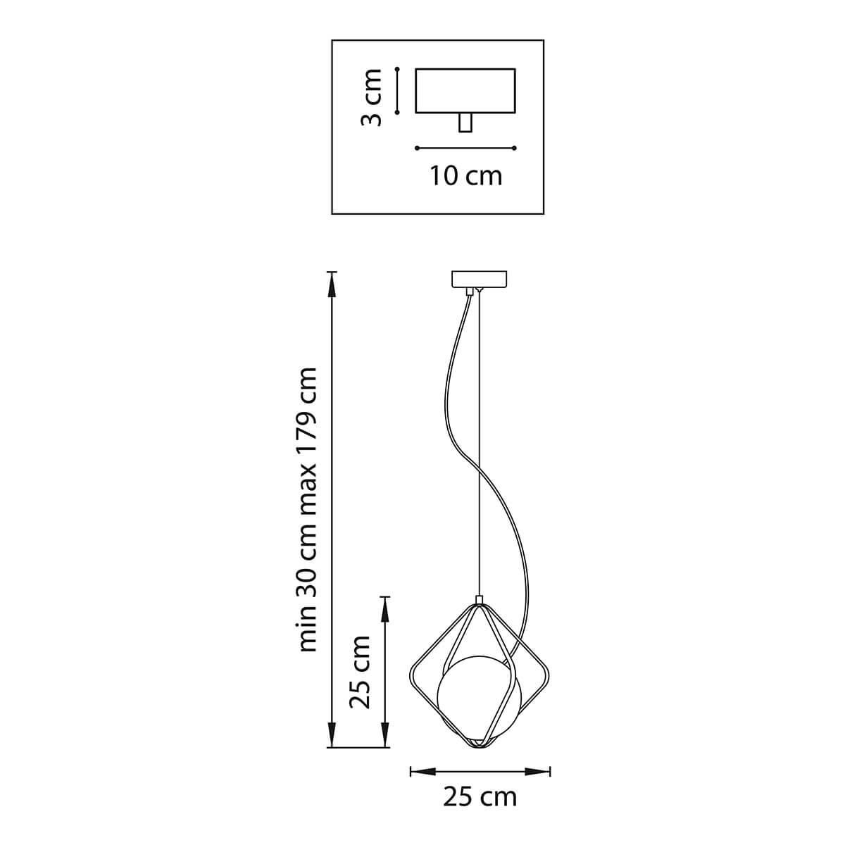Картинка Подвесной светильник Lightstar Globo 803317