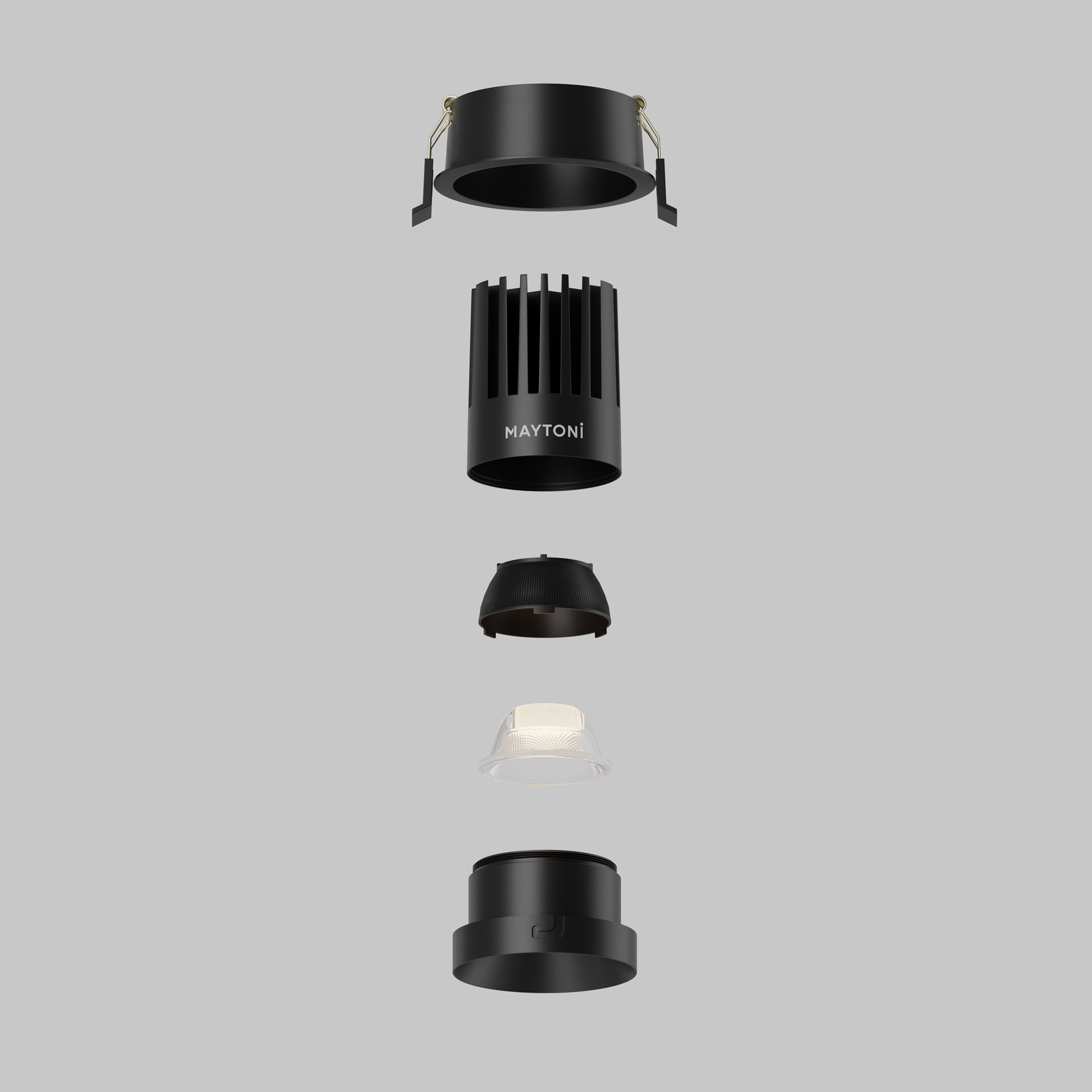 Картинка Встраиваемый светильник Technical DL117-15W-2.7K-B