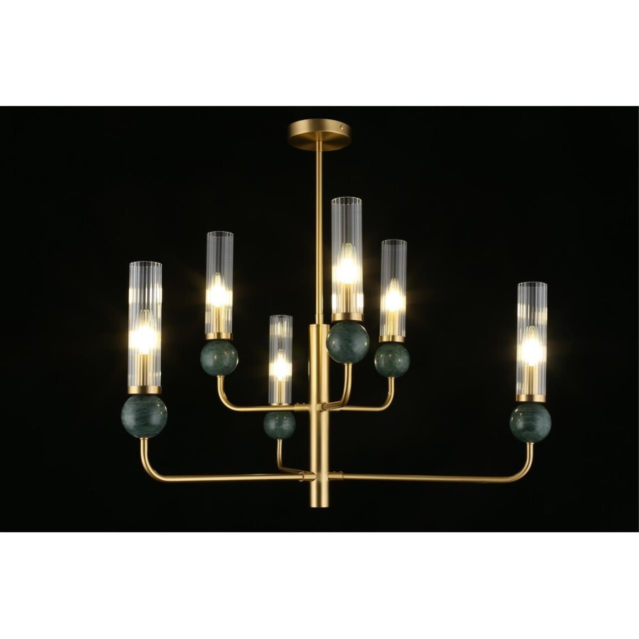 Картинка APL.337.07.06 Люстра потолочная Aployt Izidora