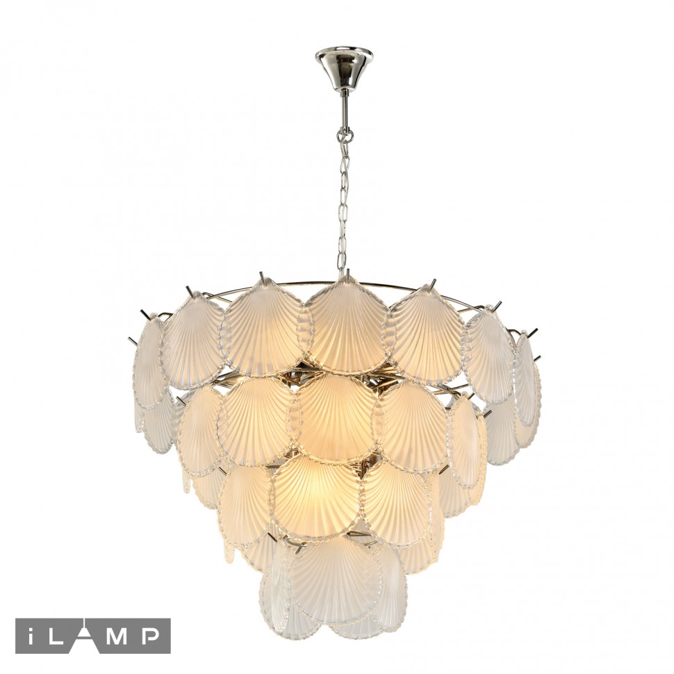Дополнительная картинка Подвесная люстра iLamp Soho P2546-12 Nickel