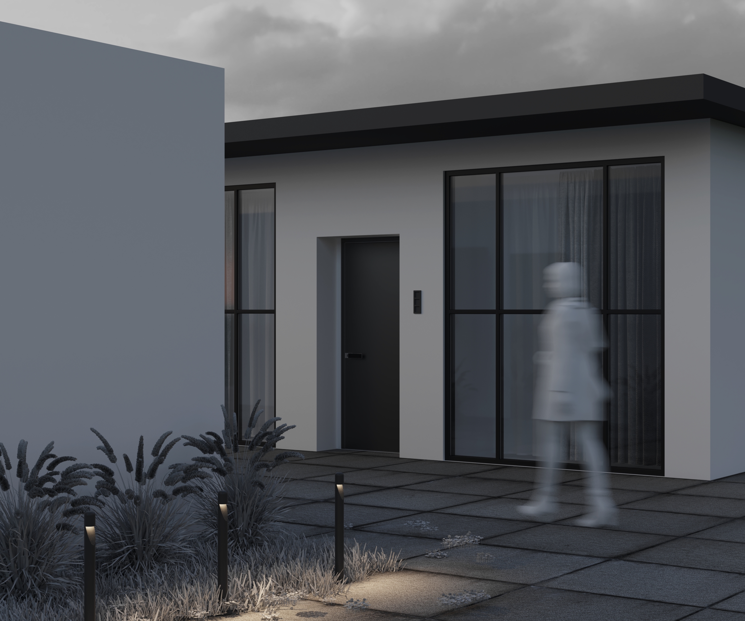 Дополнительная картинка Ландшафтный светильник Outdoor O423FL-L5GF