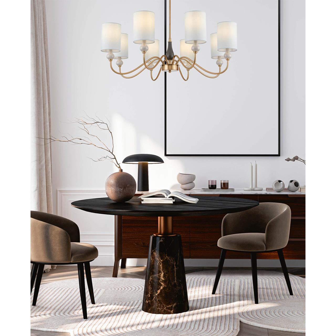 Дополнительная картинка 6590/5 Lumion Люстра подвесная ANRI