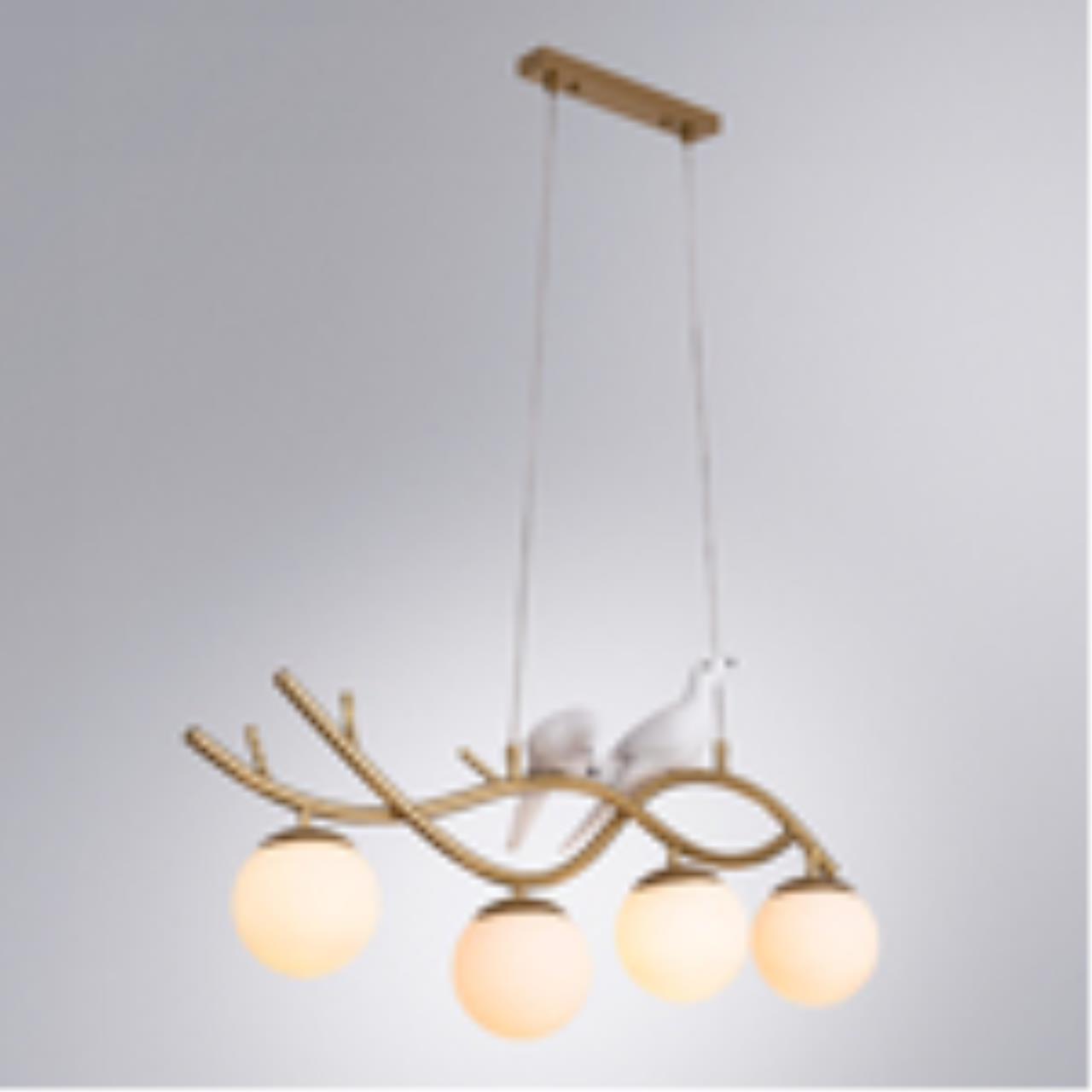 Дополнительная картинка Подвесная люстра Arte Lamp Eltanin A3422SP-4GO