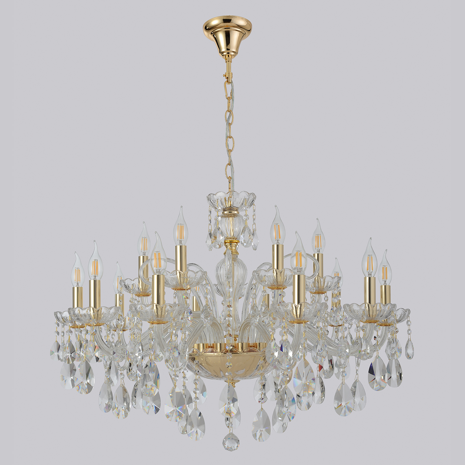 Дополнительная картинка Люстра Crystal Lux MONICA  2502/315