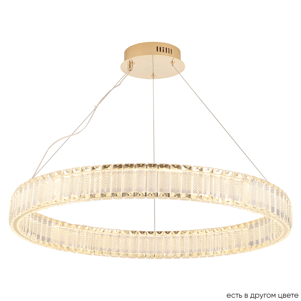подвесной светильник crystal lux musika sp70w led gold crystal lux 3391/202, доставка по Казахстану 
