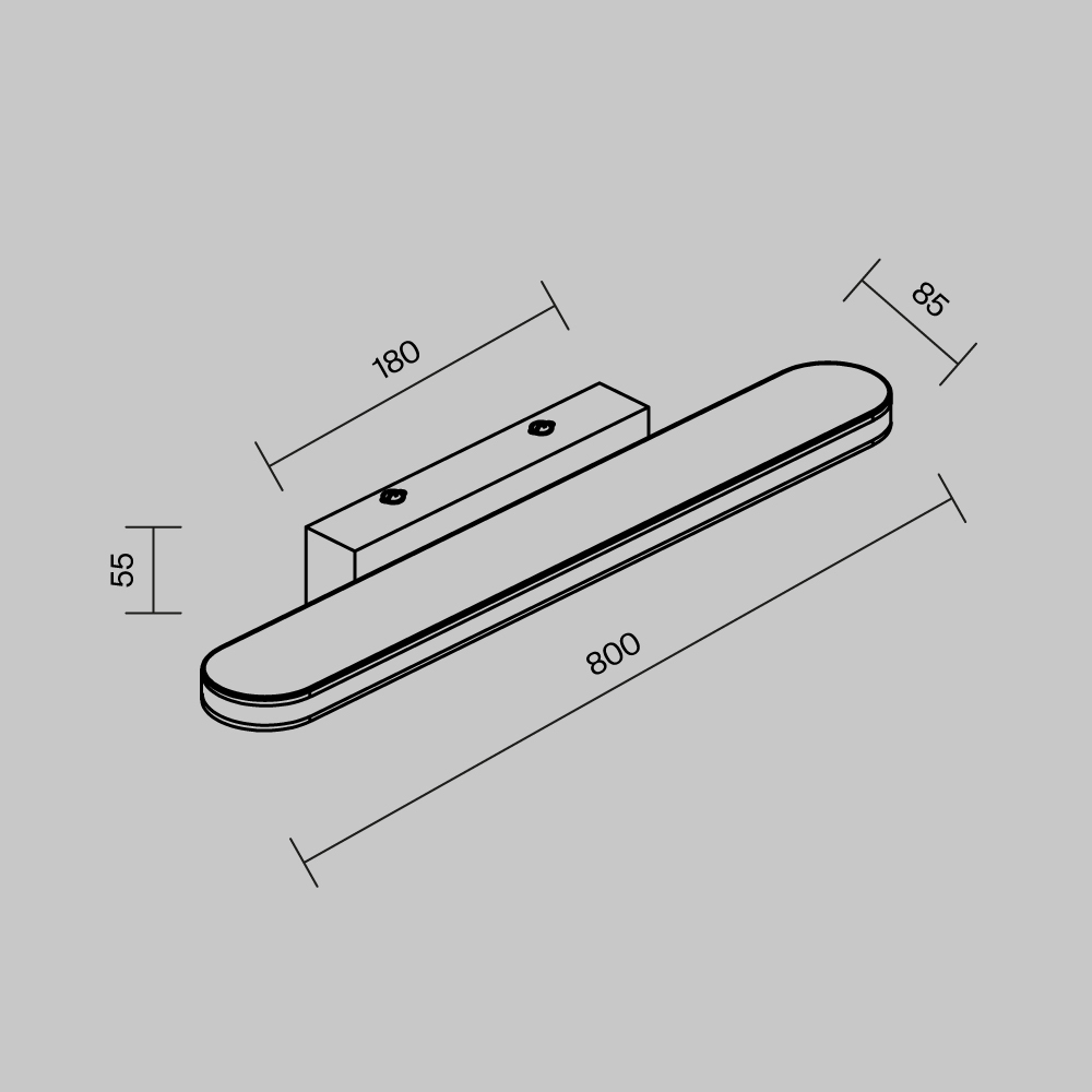 Дополнительная картинка Подсветка Maytoni MIR009WL-L16CH4K