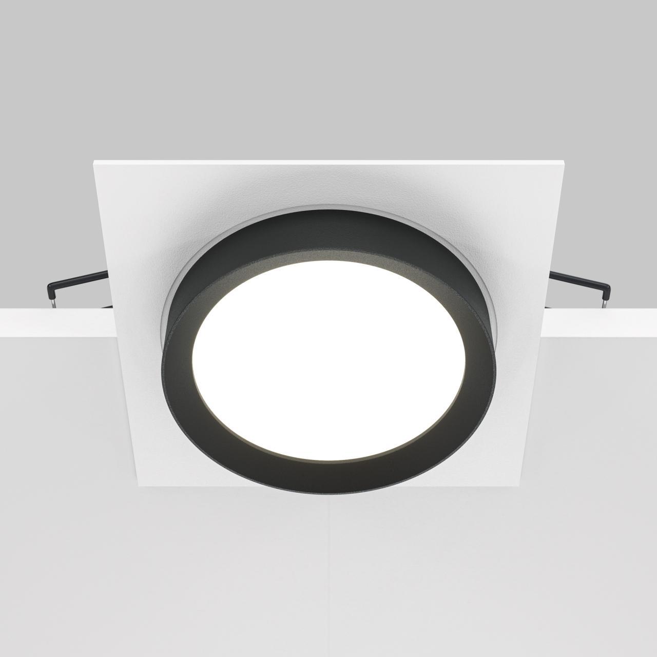 Дополнительная картинка Встраиваемый светильник Technical DL086-GX53-SQ-WB