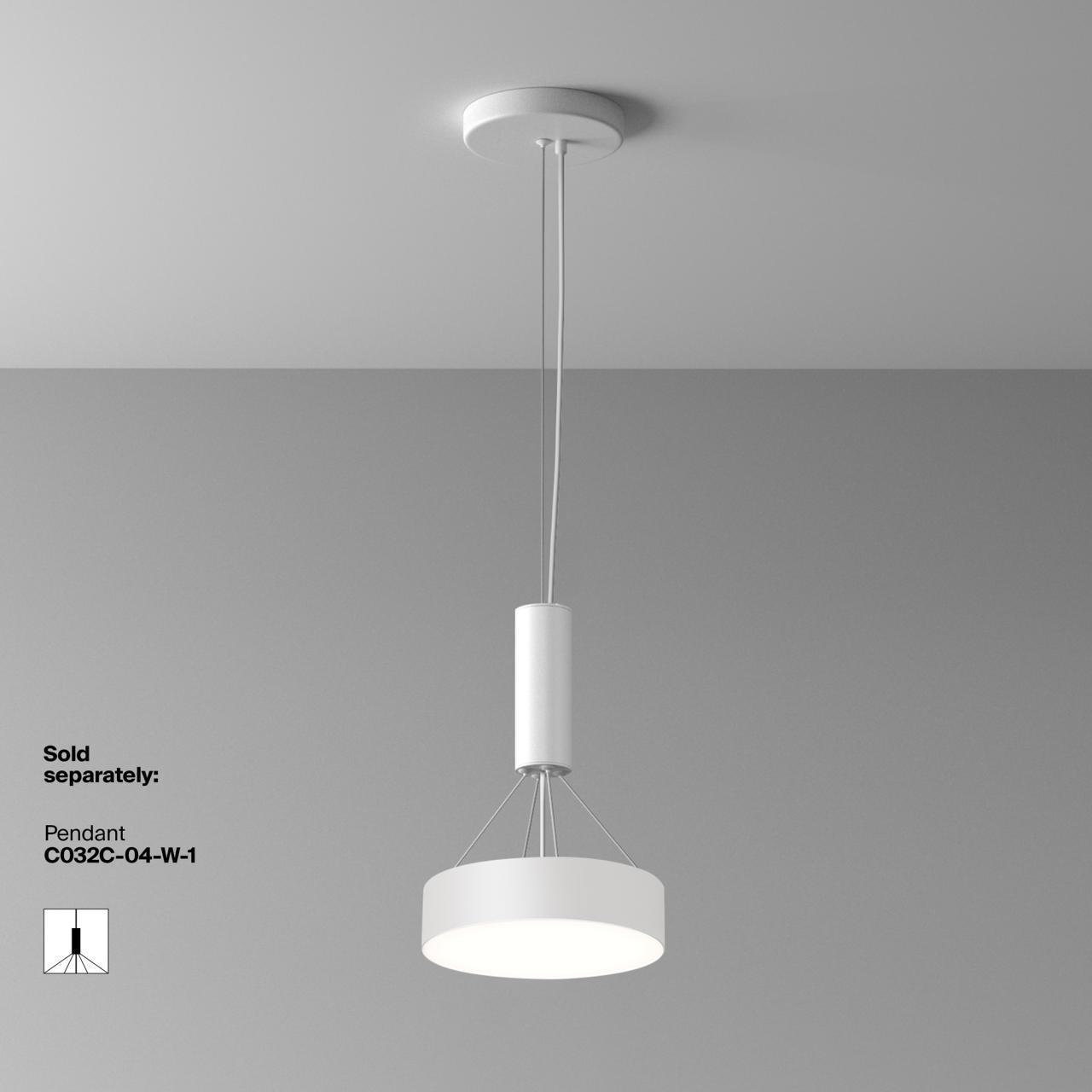 Дополнительная картинка Потолочный светильник Technical C032CL-24W4K-RD-W