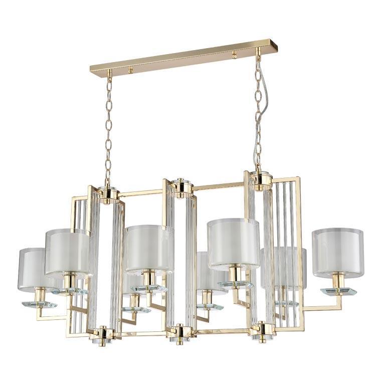 подвесной светильник crystal lux nicolas 3401/308l, доставка по Казахстану 