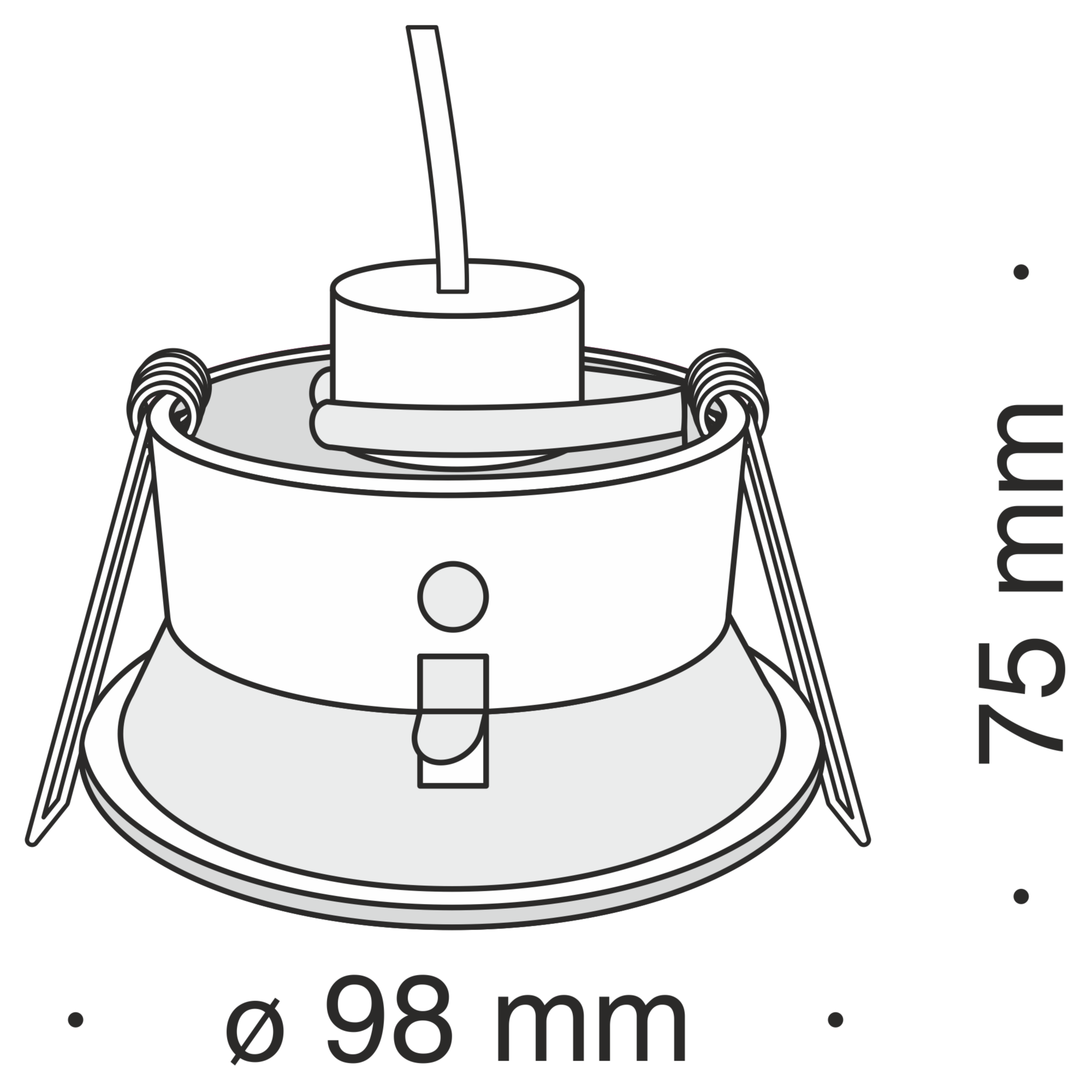 Дополнительная картинка Встраиваемый светильник Maytoni Yin DL030-2-01W