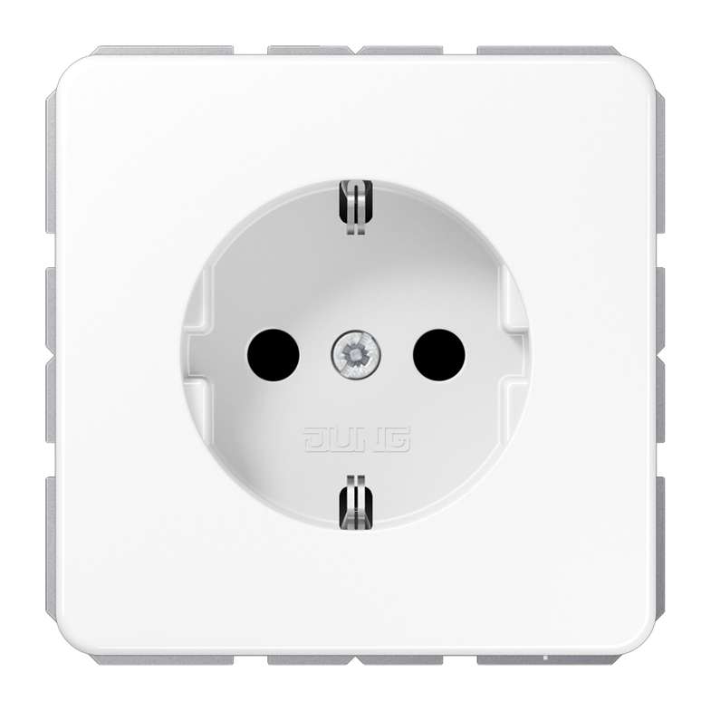 Jung Штепсельная розетка SCHUKO CD1520WW
