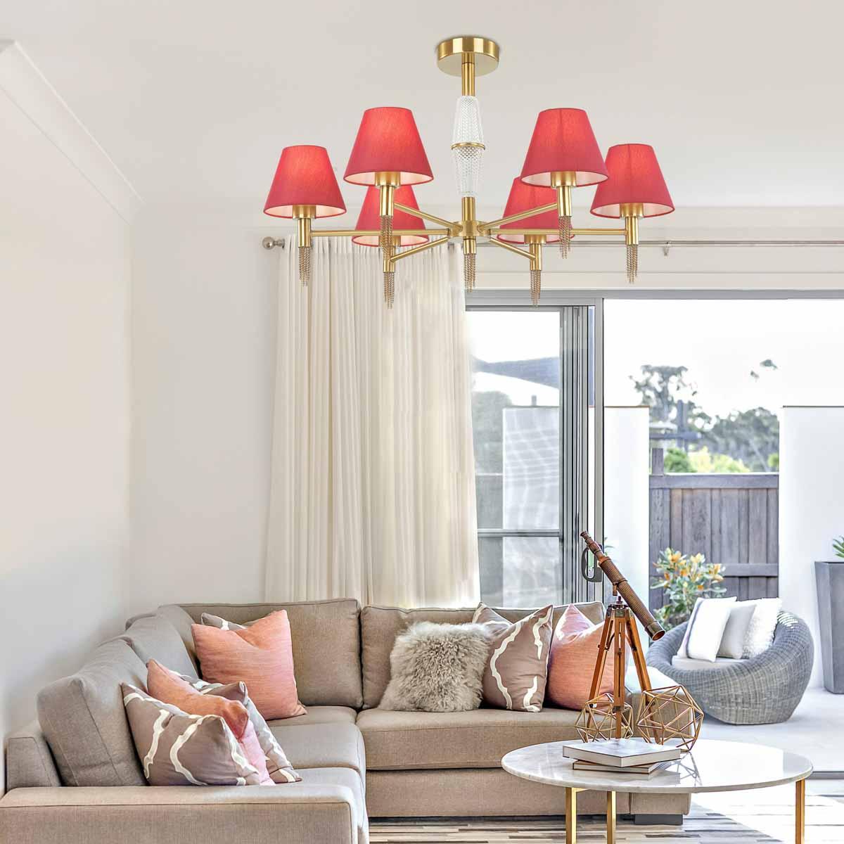 Картинка Потолочная люстра Lumion Neoclassi Vanessa 4514/6C