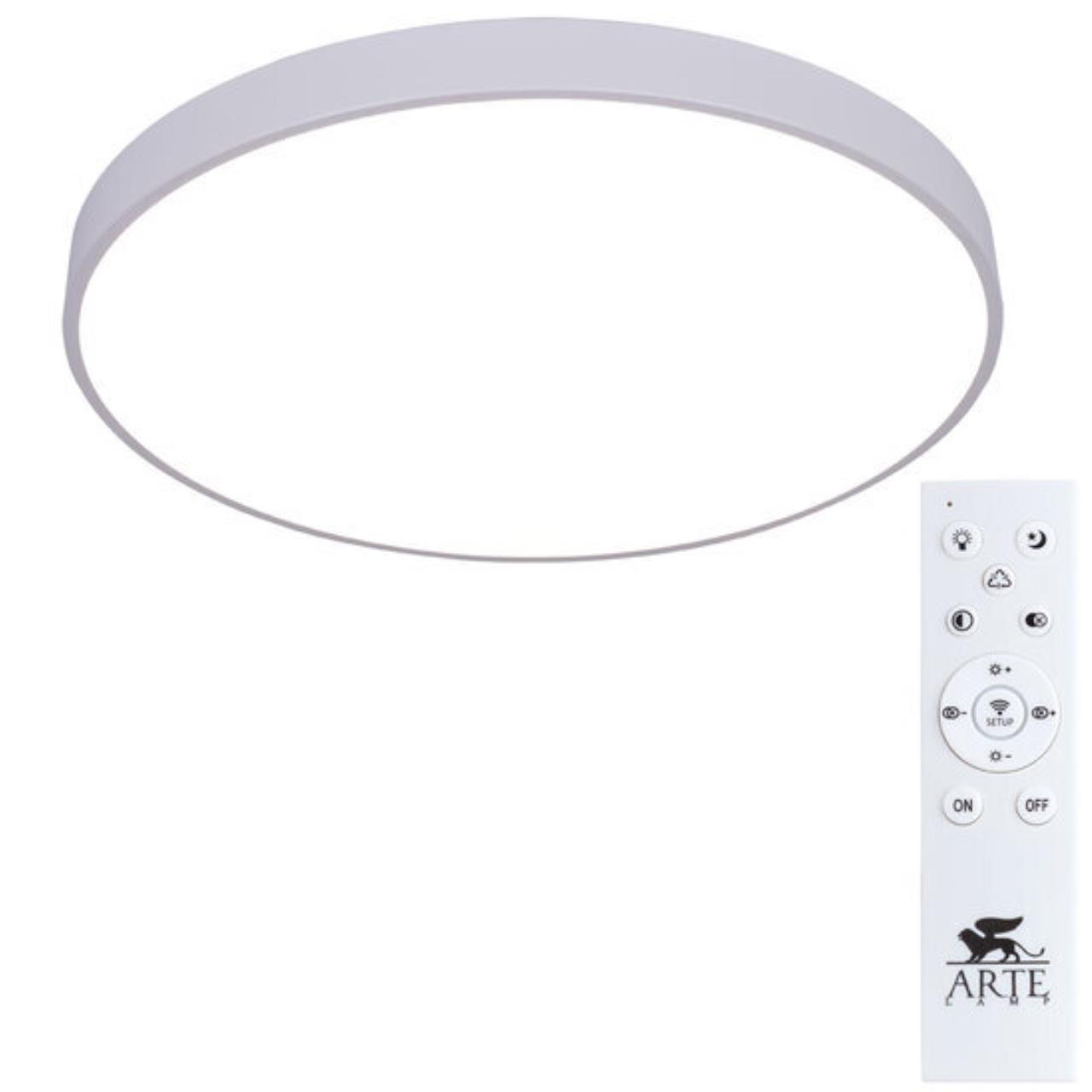 Дополнительная картинка Потолочный светодиодный светильник Arte Lamp Arena A2671PL-1WH