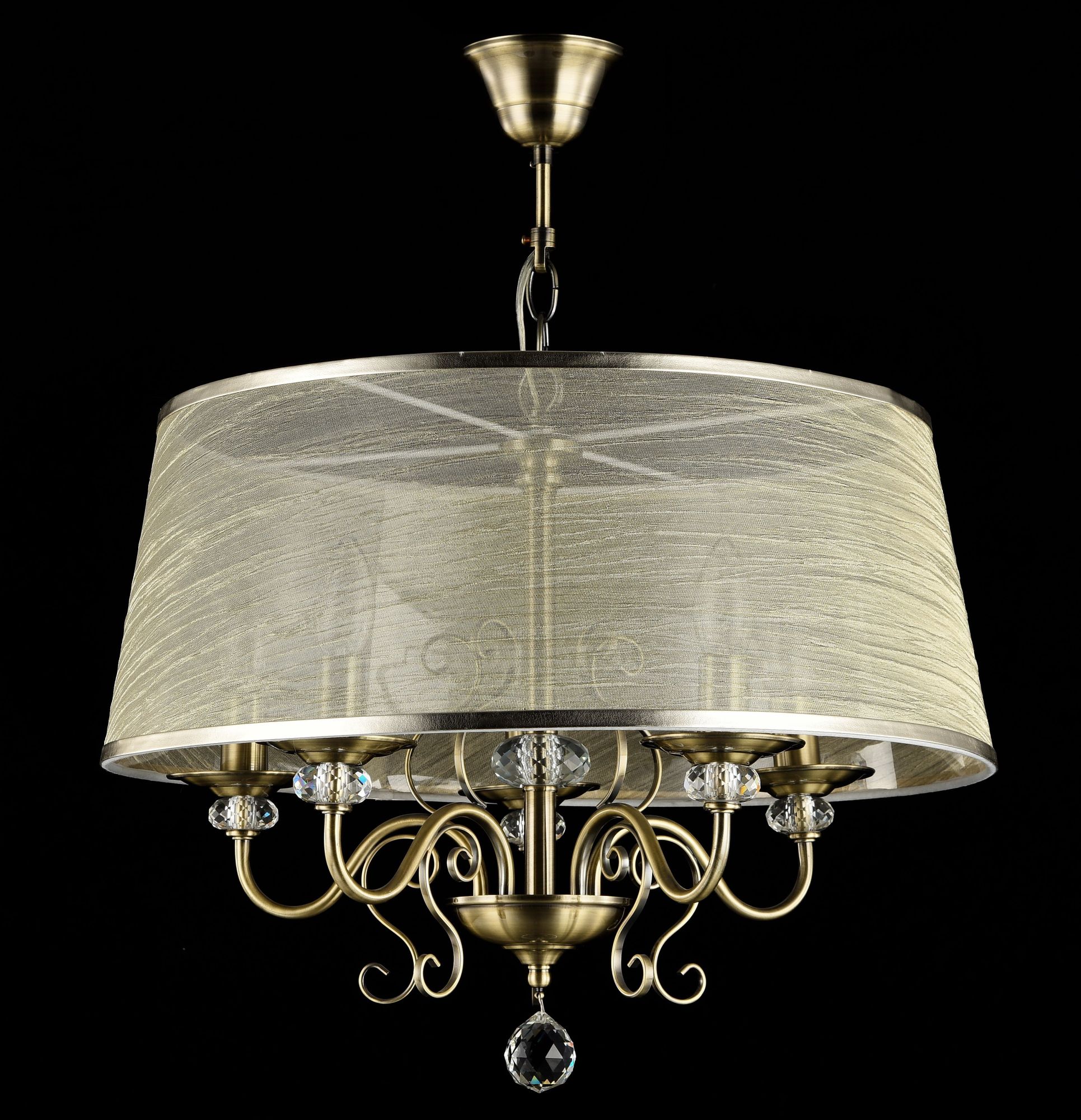 Дополнительная картинка Подвесная люстра Freya Driana FR2405-PL-05C-BZ