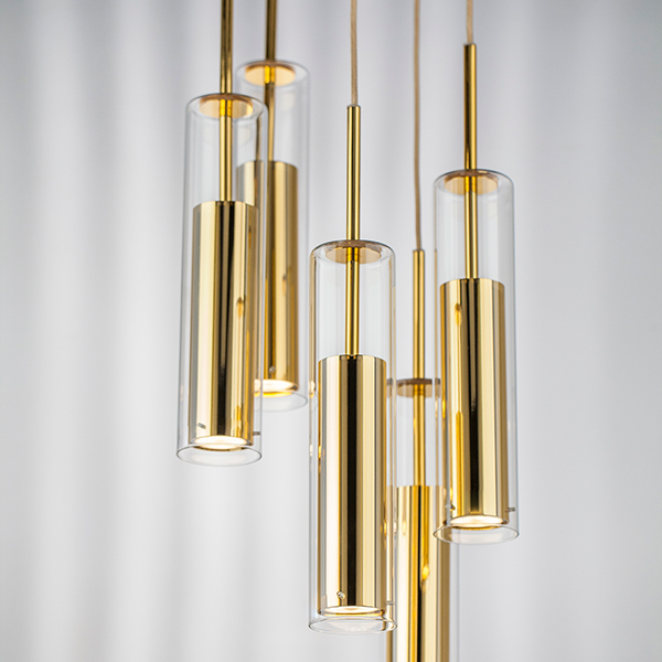 Картинка 756052 Люстра CILINO 5х40W GU10 GOLD