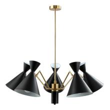люстры люстра crystal lux joven sp5 gold/black crystal lux 0760/305, доставка по Казахстану 