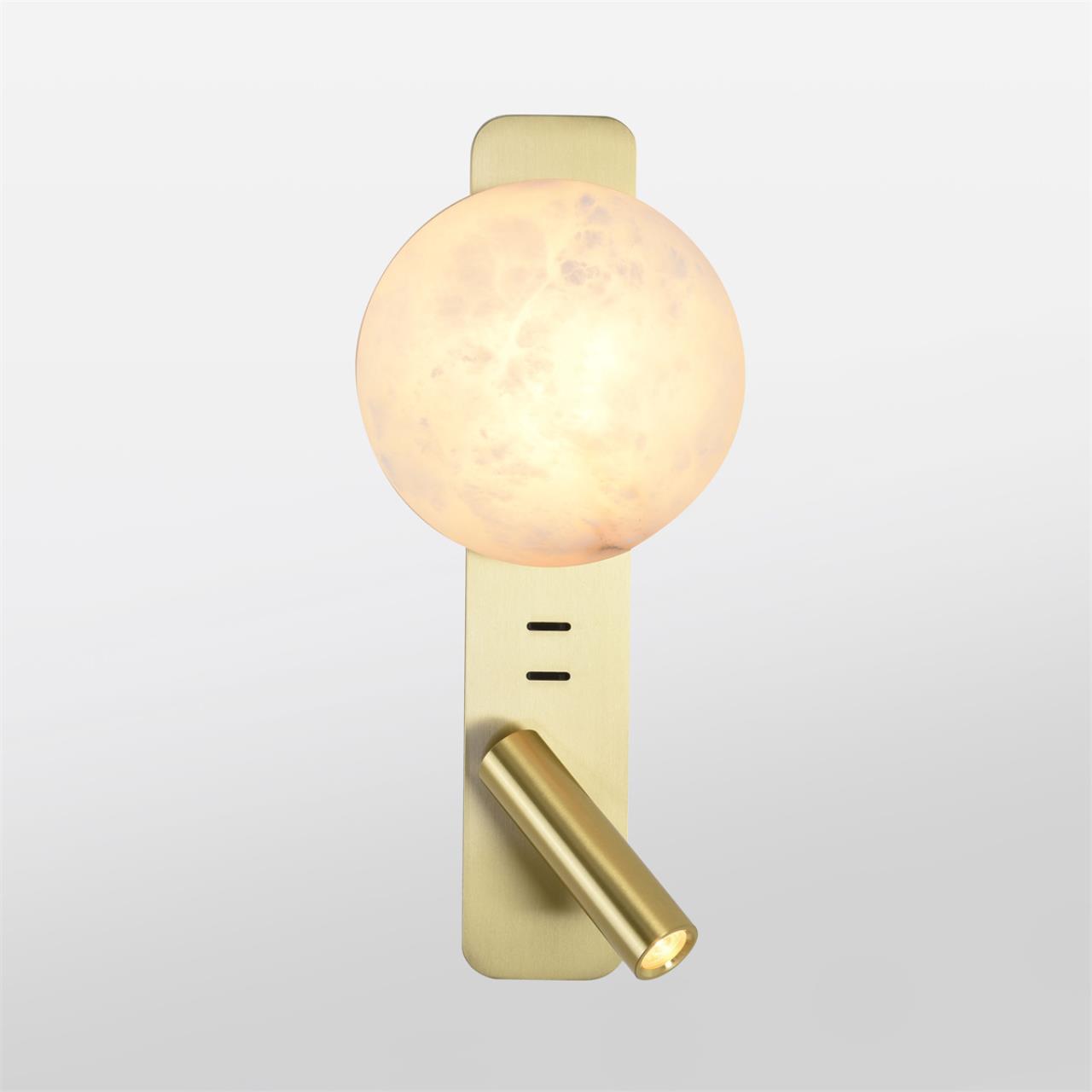 С 2 плафонами на стену 7164/9WL Odeon Light Настенный светильник ALBERGO, доставка по Казахстану 