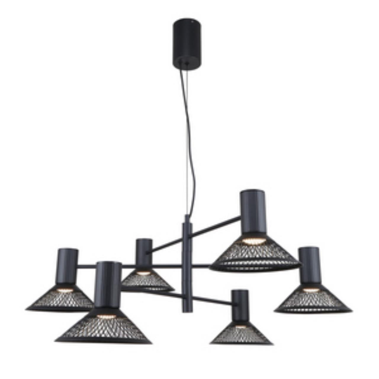 Дополнительная картинка 4623-6P Подвесная люстра Metrics F-Promo