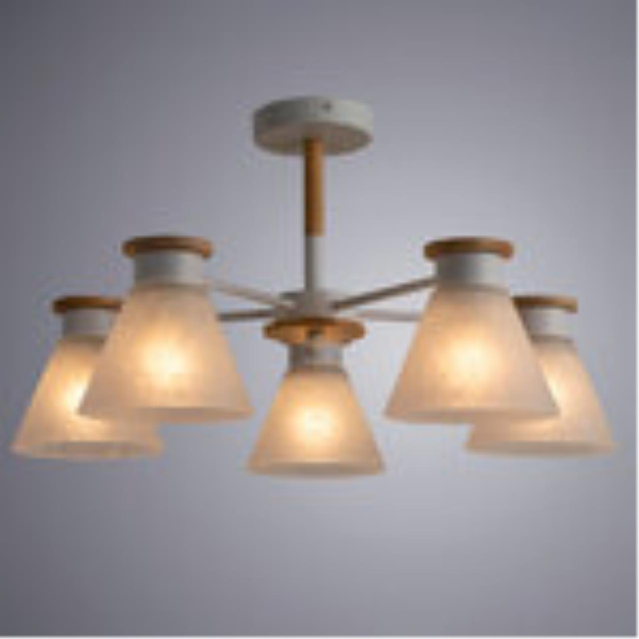 Картинка Потолочная люстра Arte Lamp Tyler A1031PL-5WH