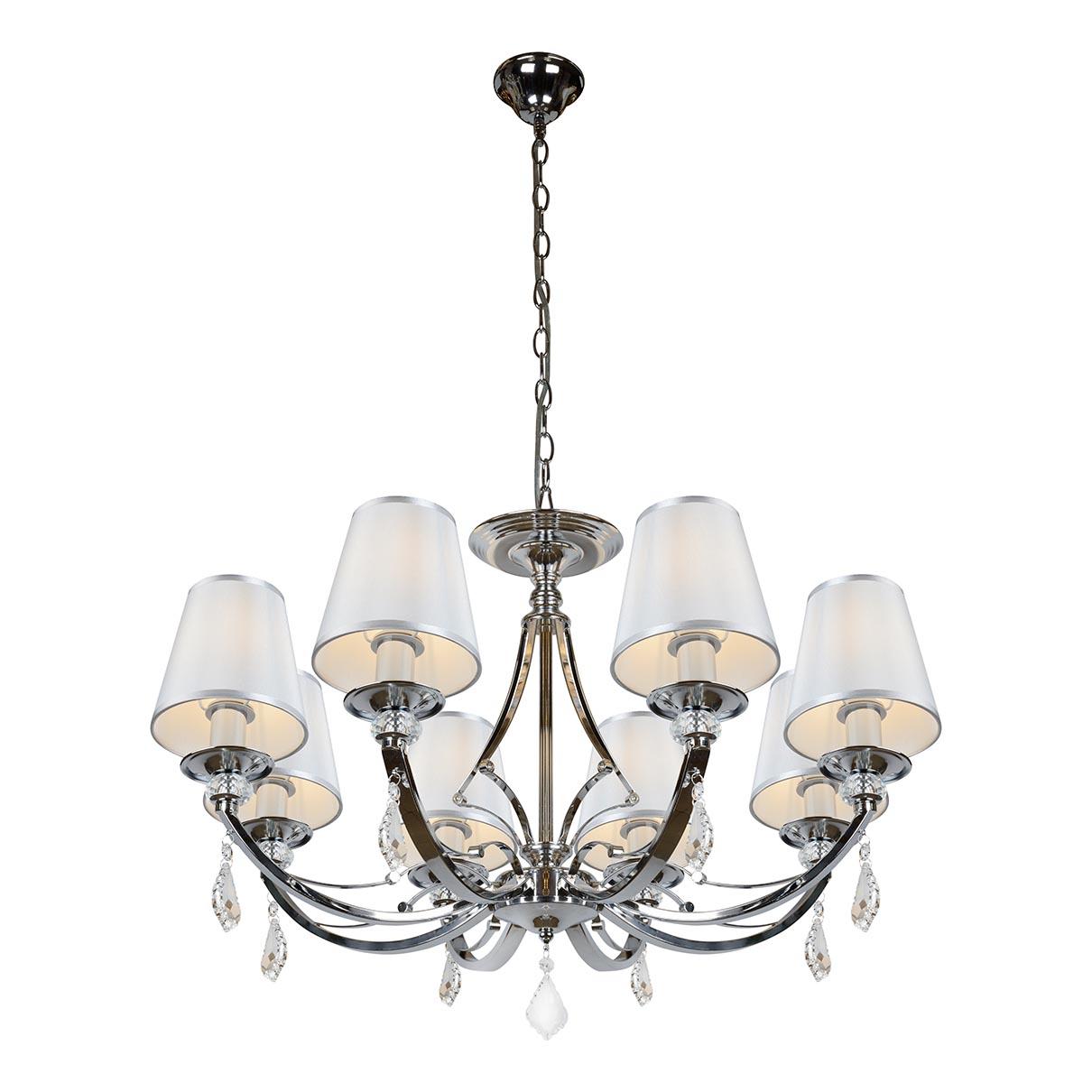 Дополнительная картинка Подвесная люстра iLamp Amadea RM5220/8CR