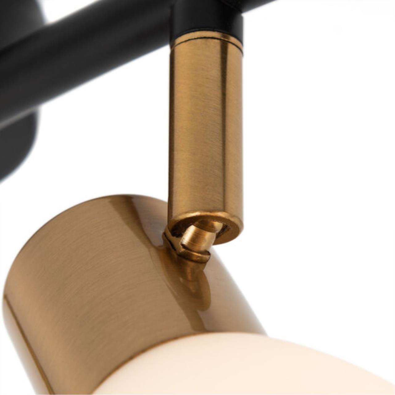 Дополнительная картинка Спот Arte Lamp Falena A3117PL-4BK