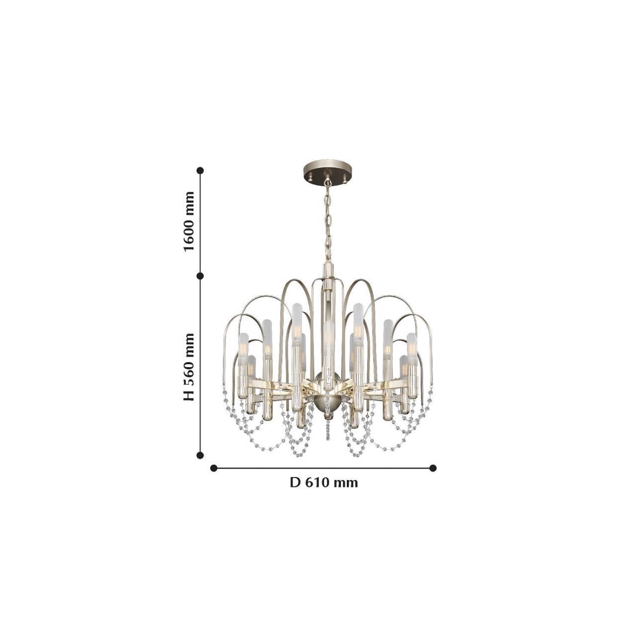 Дополнительная картинка Подвесная люстра Favourite La Salute 2308-12P