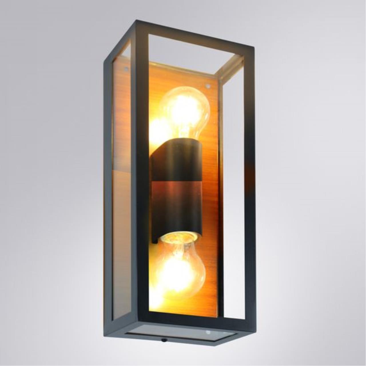Настенный уличный светильник Arte Lamp BELFAST A4569AL-2BR — фото 2