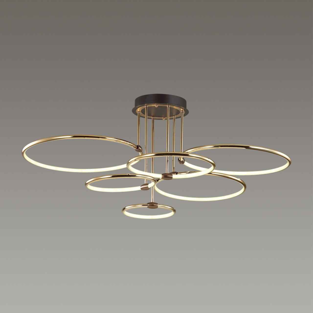 Дополнительная картинка Потолочный светодиодный светильник Lumion Ledio Ursula 5283/99CL