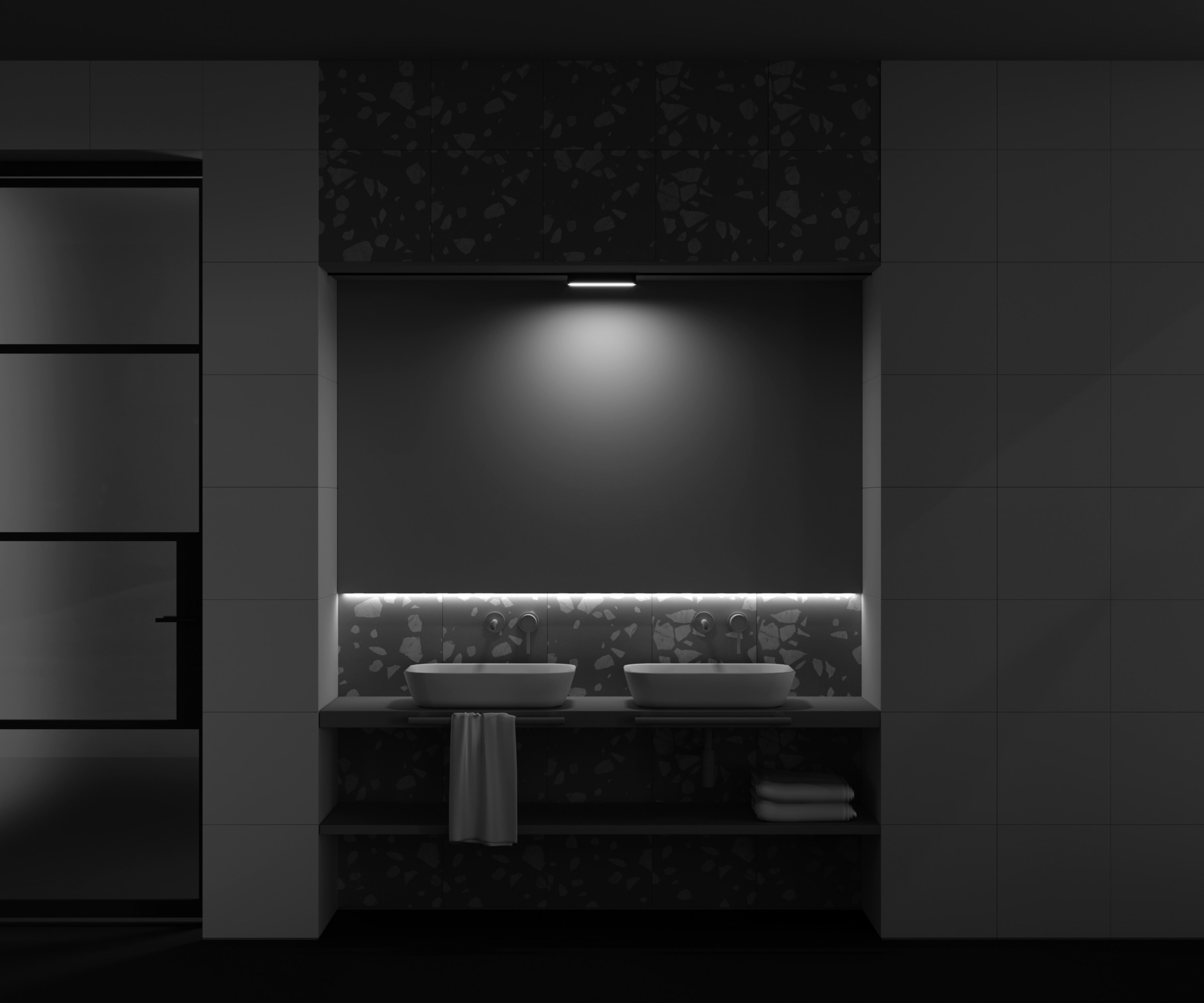 Картинка Трековый светильник Technical TR080-1-12W3K-B