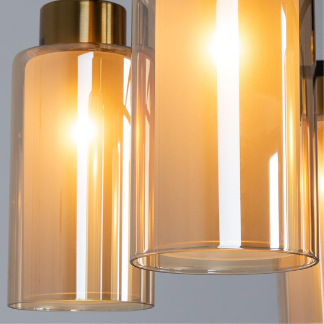Картинка Потолочный светильник Arte Lamp LEO A7027PL-8BK