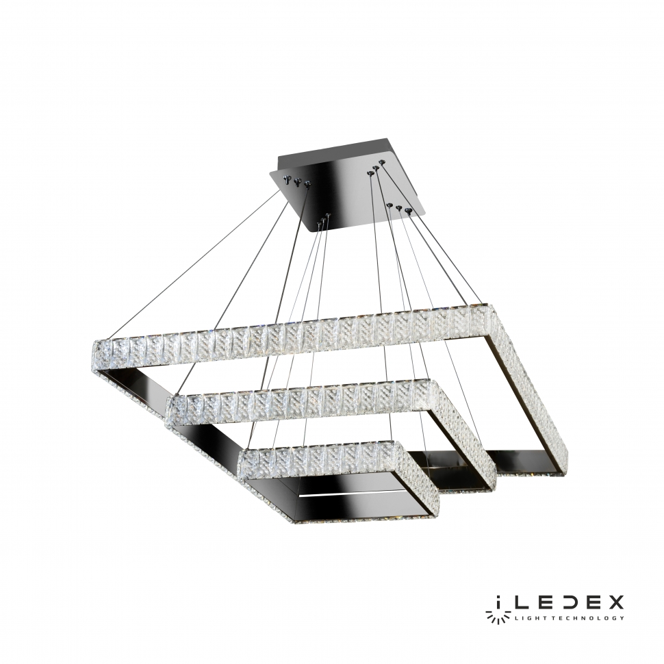Подвесной светодиодный светильник iLedex Crystal ice MD7212-105B CR — фото 3