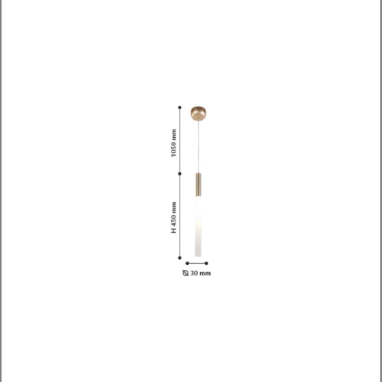 Дополнительная картинка Подвесной светодиодный светильник Favourite Tibia 2217-1P