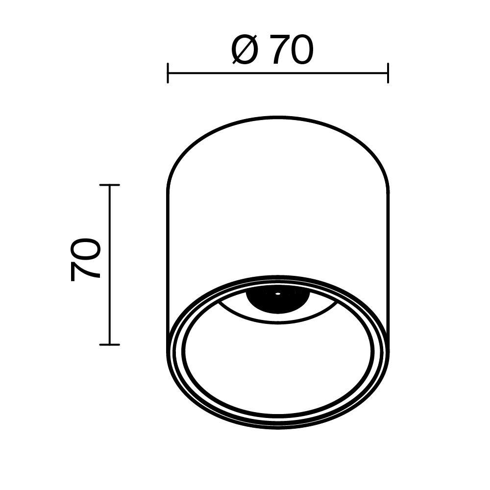 Дополнительная картинка Потолочный светодиодный светильник Maytoni Cover C064CL-L12B3K