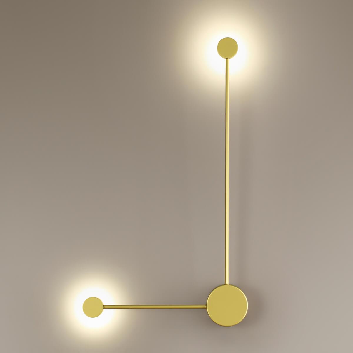 Картинка Настенный светодиодный светильник Odeon Light Hightech Satellite 3900/10WG