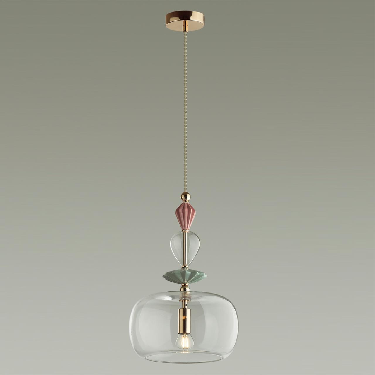 Дополнительная картинка Подвесной светильник Odeon Light Classic Bizet 4855/1A