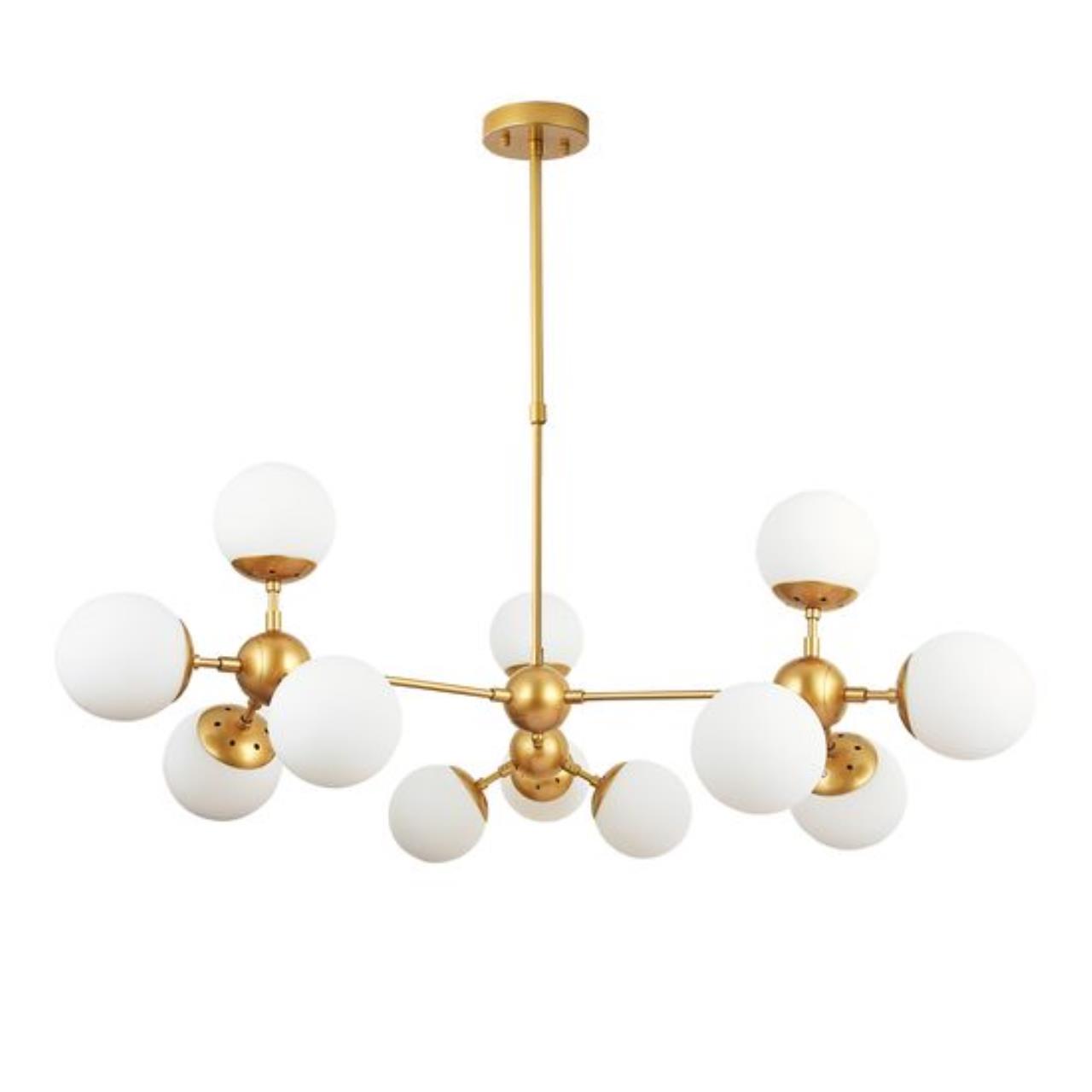 Дополнительная картинка Подвесная люстра Arte Lamp BOLLA A1664SP-12GO